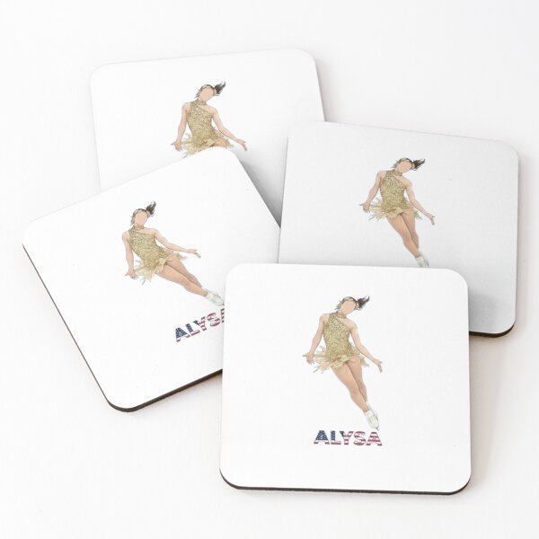Item preview, Alysa Gold Medal Figure Skater - Artistic Ice Skating Sport Illustration designed and sold by wilnickvisuals.