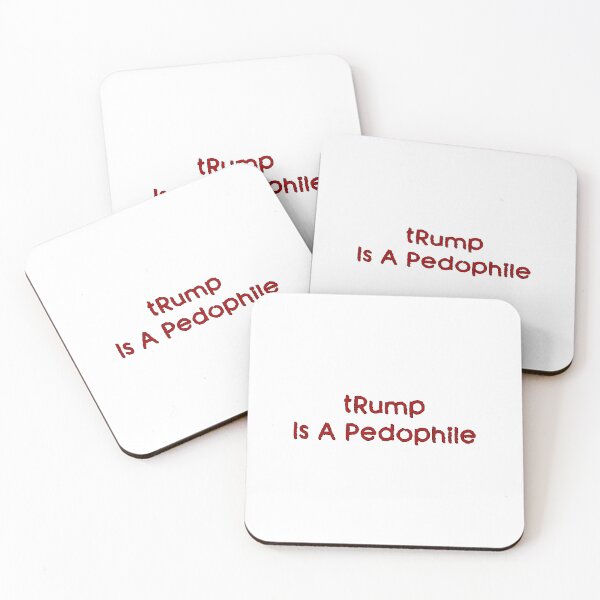 Item preview, tRump Is A Pedophile – Funny Political Protest Design designed and sold by MysticOzzy.
