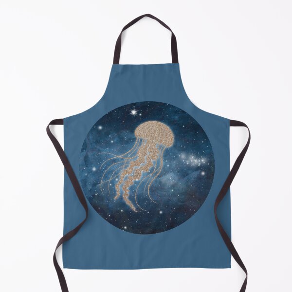 Item preview, Jellyfish Cosmic Sea illustration design  designed and sold by 3DDesignSpot.