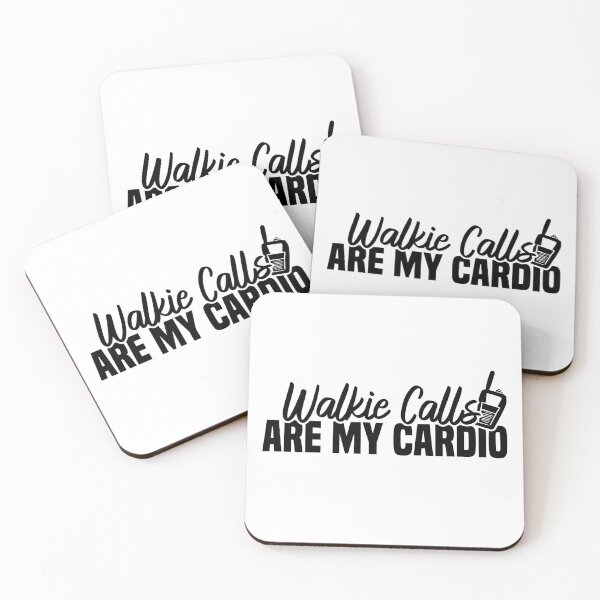Item preview, Walkie Calls Are My Cardio designed and sold by Blonc-ou.