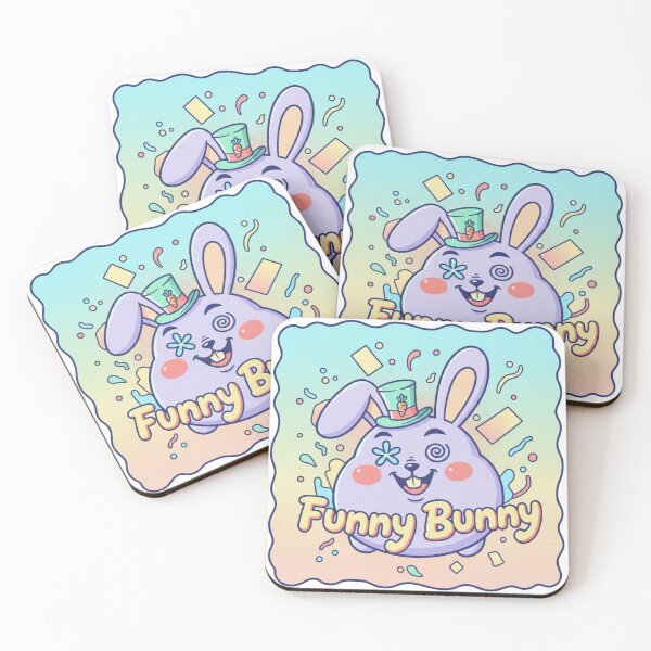 Item preview, Funny Bunny Retro Kawaii | Wacky Purple Rabbit Graphic designed and sold by Wear Sculpt.