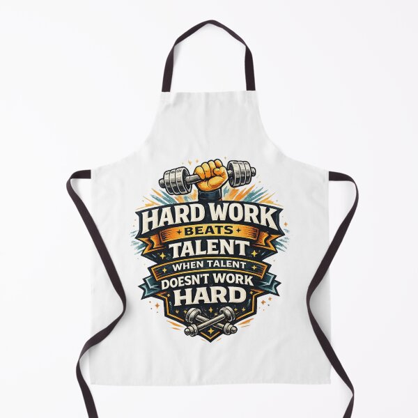 Item preview, Hard Work Beats Talent Motivation Quote Design designed and sold by Combat Skies.