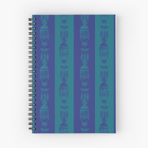 Item preview, Antique Furniture Decorations Wide Stripe Teal & Blue designed and sold by Digitalmyth's Designs.