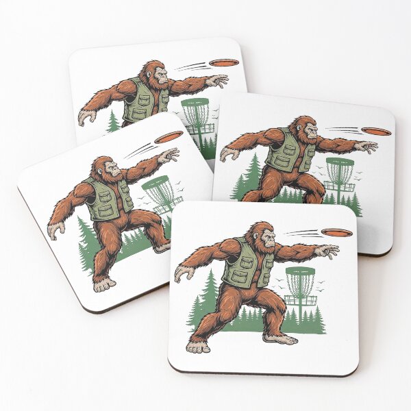 Item preview, Vintage Bigfoot Disc Golf Mascot Funny designed and sold by SholoStudio.