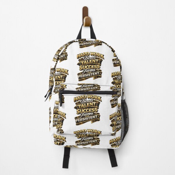 Item preview, Hard Work Beats Talent Motivation Art designed and sold by Combat Skies.