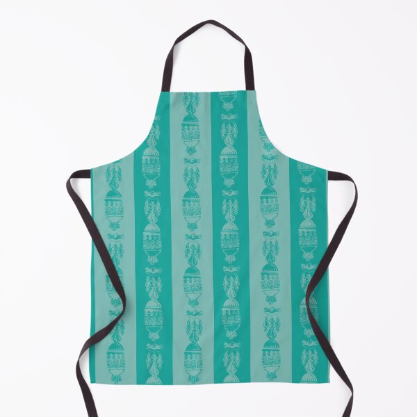 Item preview, Antique Furniture Decorations Wide Stripe Teal designed and sold by Digitalmyth's Designs.