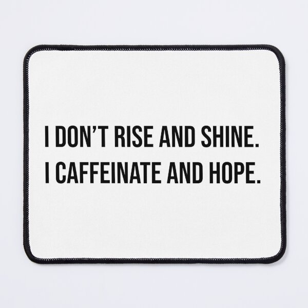 Item preview, Caffeinate And Hope designed and sold by Vintage yet Minimal.