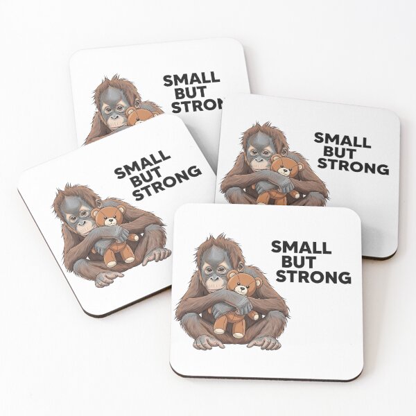 Item preview, Punch the Orangutan – Small But Strong designed and sold by FlamaC.