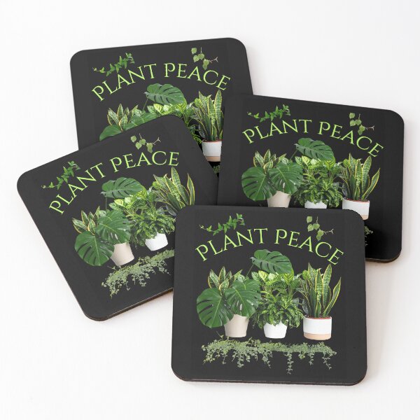 Item preview, Plant Peace Tropical House Plant Green Design designed and sold by EarthArtDesigns.