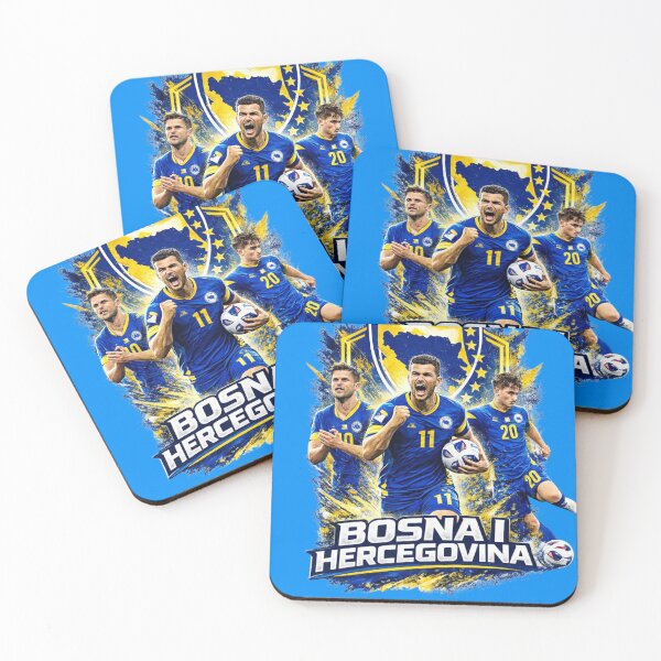 Item preview, Bosna i Hercegovina Soccer Shirt – BiH Football Fan Art – 2026 World Cup Design designed and sold by ArminGreen.