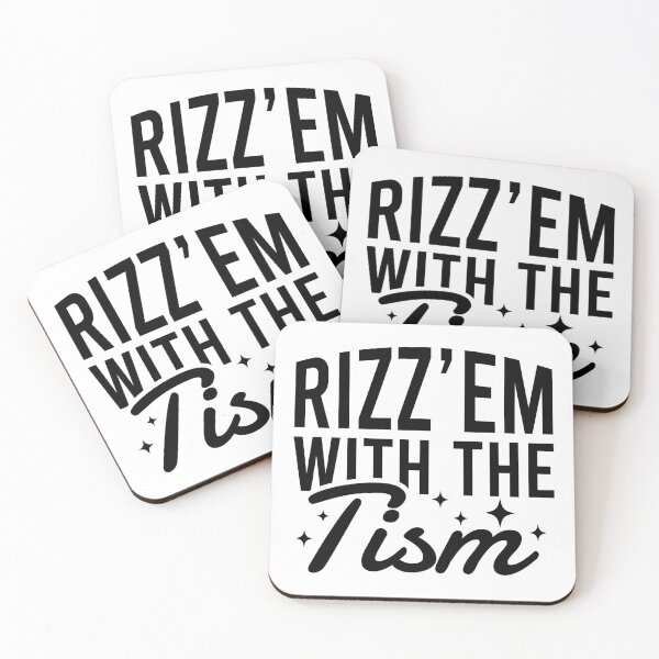 Item preview, Rizz Em With The Tism designed and sold by Blonc-ou.