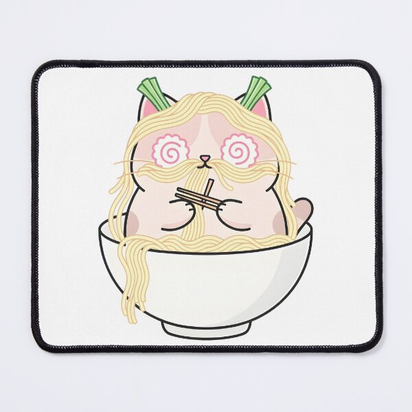 Item preview, Cat Ramen noodles designed and sold by Uglyandcute.