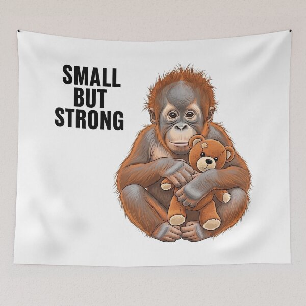 Item preview, Punch the Orangutan – Small But Strong 2 designed and sold by FlamaC.