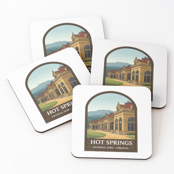 Item preview, Hot Springs National Park Sunrise Mineral Bluff Route ark designed and sold by Simsimah26Parks.