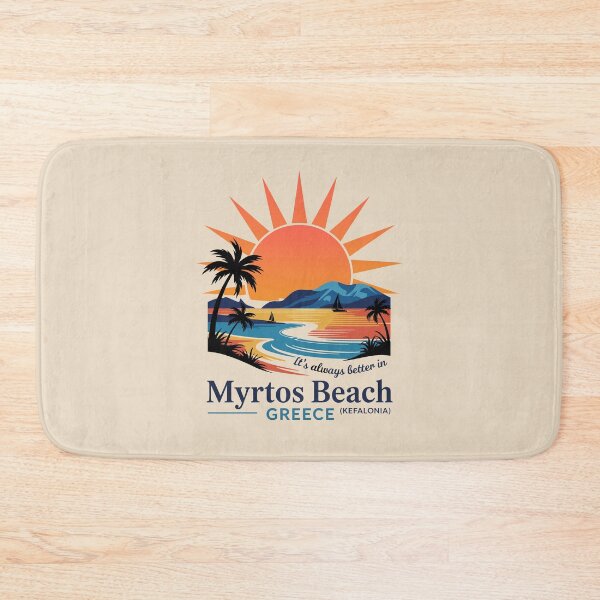Item preview, Myrtos Beach (Kefalonia) – Ionian Sunset Greece Travel Graphic  designed and sold by paulo silveira.