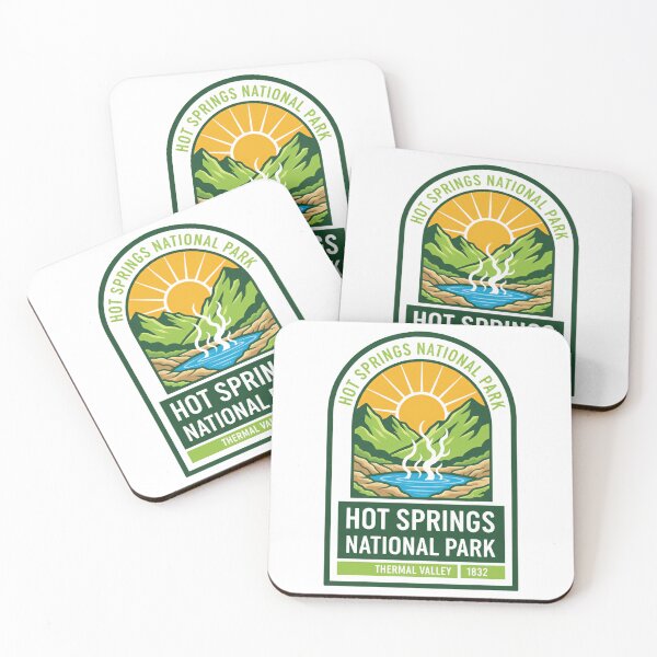 Item preview, Hot Springs National Park Mountain Vapor Ridge Trail ark designed and sold by Simsimah26Parks.