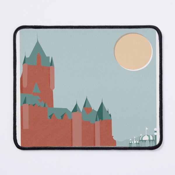 Item preview, Quebec City Vintage Travel Poster designed and sold by Staci Wolfson Art & Design.