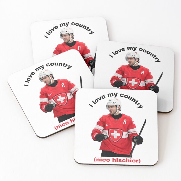 Item preview, i love my country (nico hischier) designed and sold by pin3tree603.