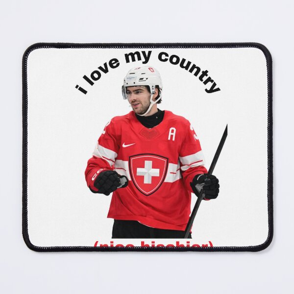 Item preview, i love my country (nico hischier) designed and sold by pin3tree603.