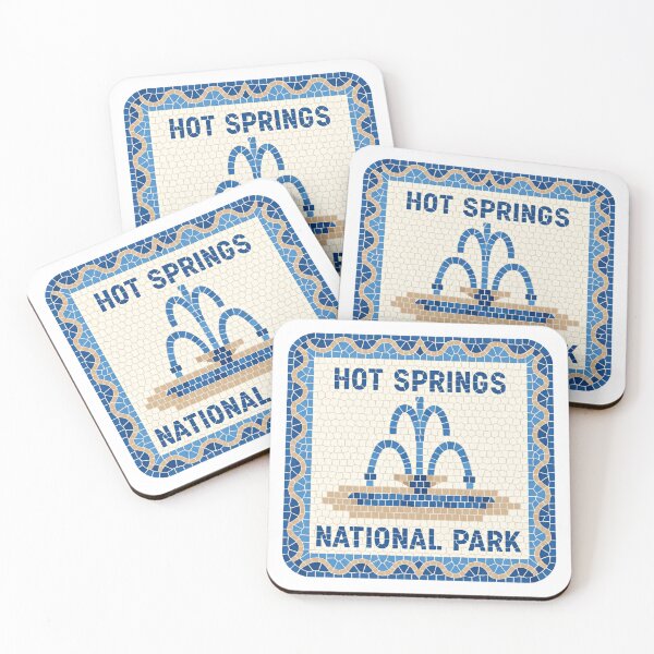 Item preview, Hot Springs National Park Scenic Forest Thermal Route ark designed and sold by Simsimah26Parks.