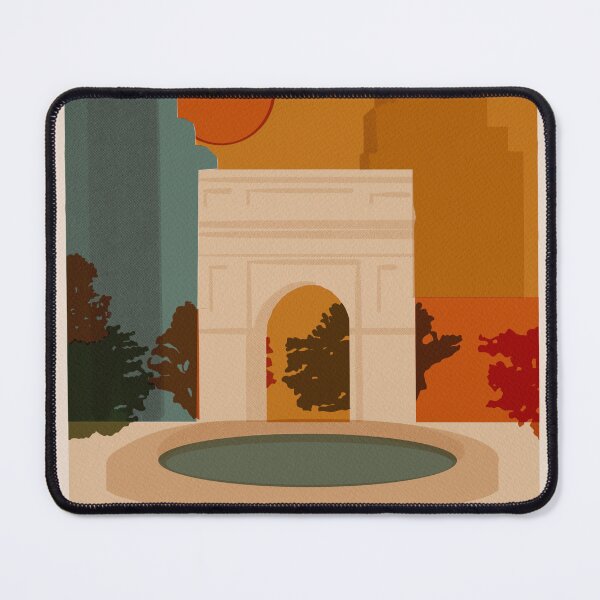 Item preview, New York City Vintage Travel Poster designed and sold by Staci Wolfson Art & Design.