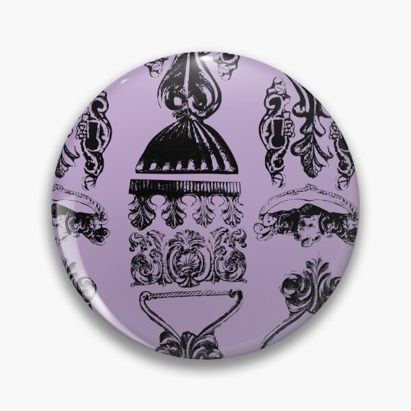 Item preview, Antique Furniture Decorations Stripe Mauve designed and sold by Digitalmyth's Designs.