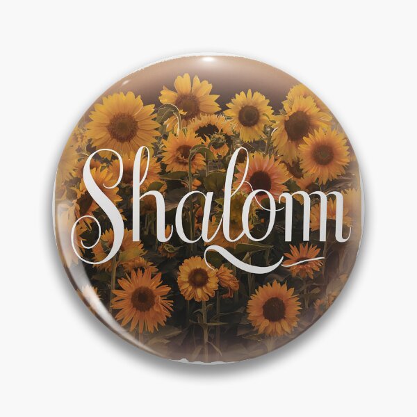 Item preview, Shalom with Sunflowers designed and sold by serenafincel.