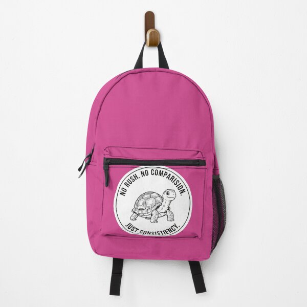 Item preview, No Rush No Comparison Just Consistency Turtle Sticker designed and sold by Scro-Ciob-Shop.