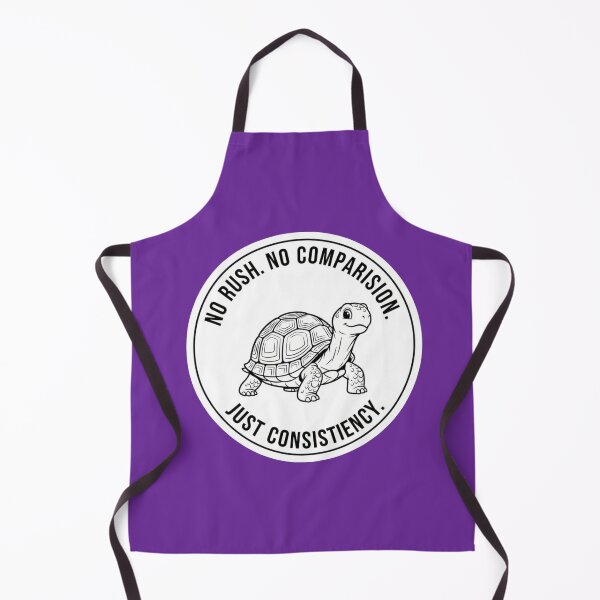 Item preview, No Rush No Comparison Just Consistency Turtle Sticker designed and sold by Scro-Ciob-Shop.