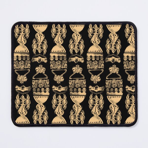 Item preview, Antique Furniture Decorations Stripe Gold on Black designed and sold by Digitalmyth's Designs.