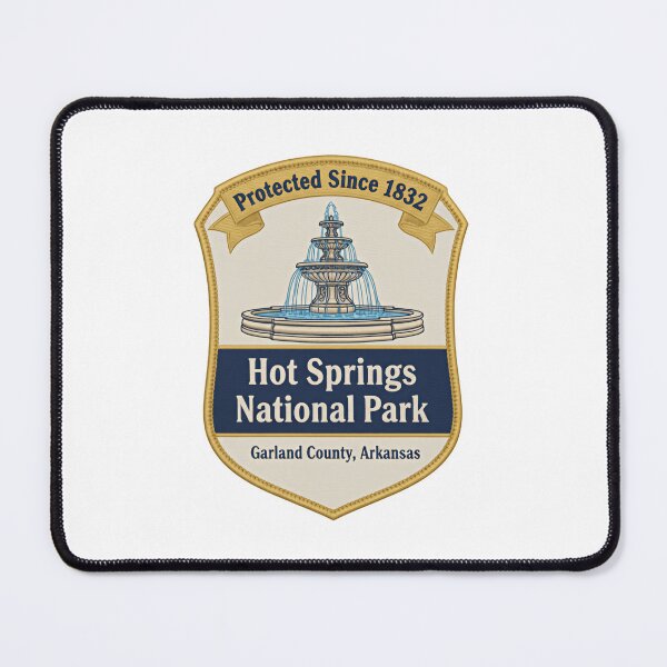 Item preview, Hot Springs National Park Natural Steam Garden Trail ark designed and sold by Simsimah26Parks.