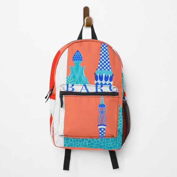 Item preview, Barcelona Vintage Travel Poster designed and sold by Staci Wolfson Art & Design.