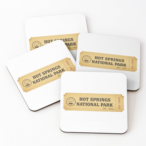 Item preview, Hot Springs National Park Woodland Mineral Bluff Trail ark designed and sold by Simsimah26Parks.