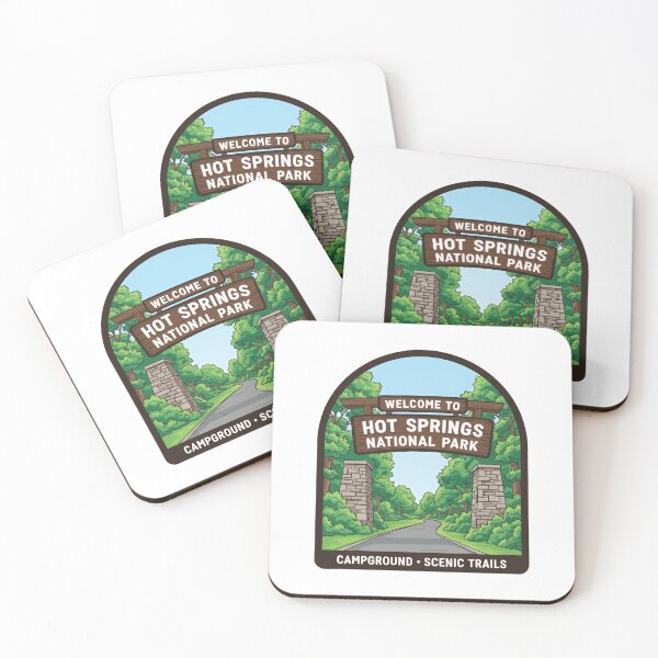 Item preview, Hot Springs National Park Vapor Rise Valley Walk ark designed and sold by Simsimah26Parks.
