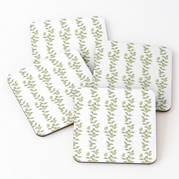 Item preview, Elegant Vertical Botanical Stripey Vine designed and sold by phatlizzardart.