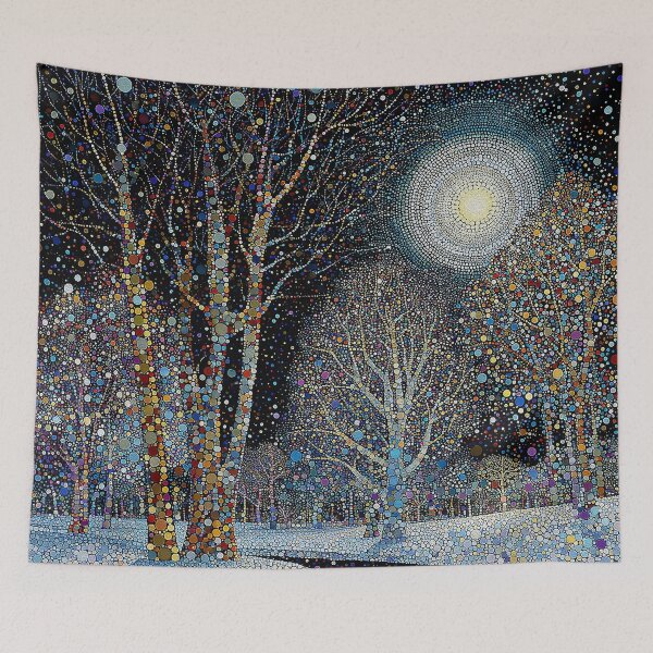 Item preview, Winter Blizzard Snowy Landscape designed and sold by Neika Shimm Designs.