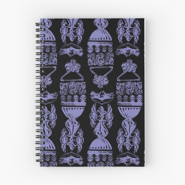 Item preview, Antique Furniture Decorations Stripe Purple on Black designed and sold by Digitalmyth's Designs.