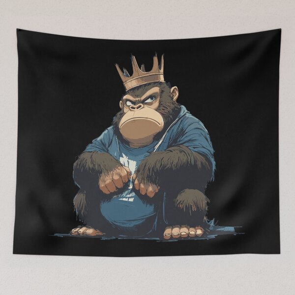 Item preview, Disgruntled Ape King designed and sold by ClubVacay.