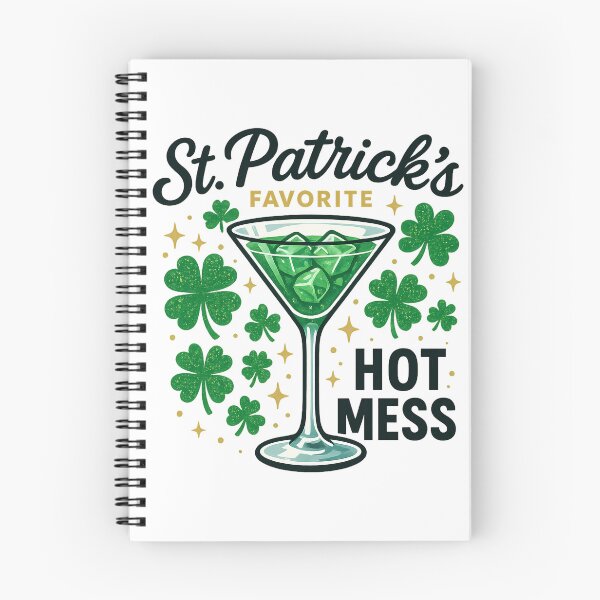 Item preview, St Patrick's Favorite Hot Mess  designed and sold by ZBIFBOUETLA.