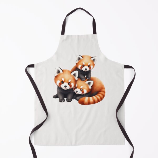 Item preview, 3 playful and cute red pandas designed and sold by TineRose.