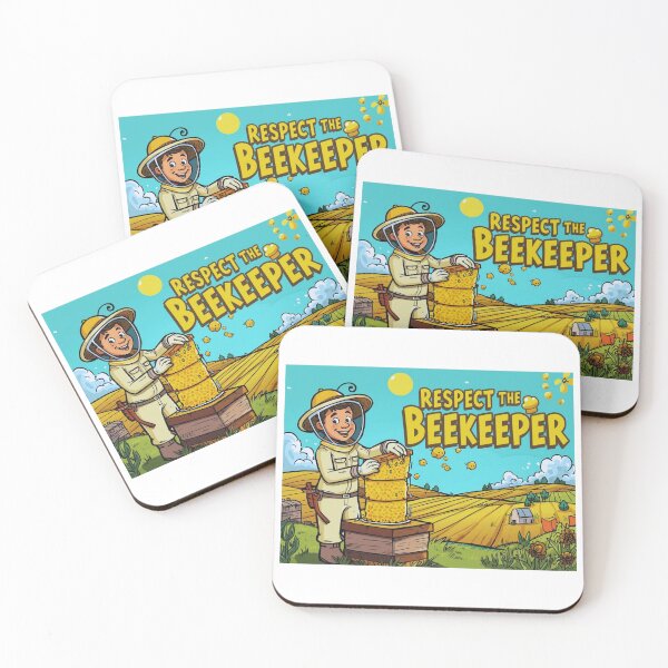 Item preview, Respect the Beekeeper – Cute Honey Bee Farmer designed and sold by ShadyArfaa.