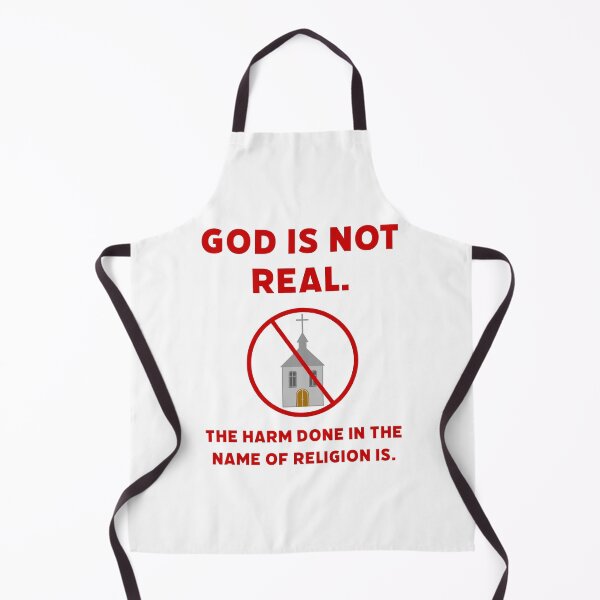 Item preview, God is not real. The harm done in the name of religion is. designed and sold by Rachel the Artist .