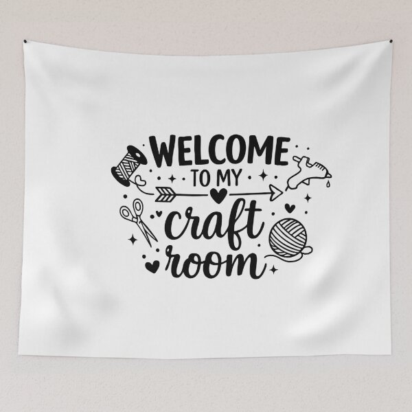 Item preview, Welcome to my craft room,Craft Lover designed and sold by CloudyPress.