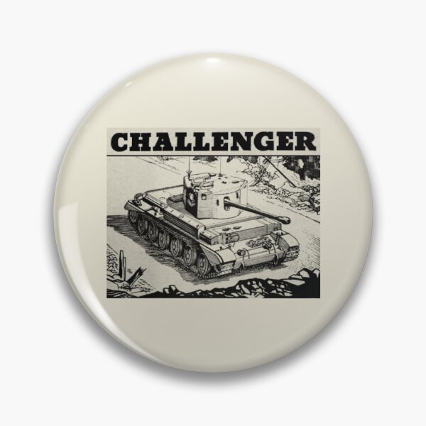 Item preview, Challenger A30 WWII British Tank Scene Art designed and sold by MilitaryMart.