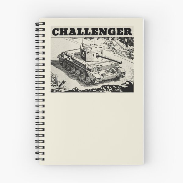 Item preview, Challenger A30 WWII British Tank Scene Art designed and sold by MilitaryMart.