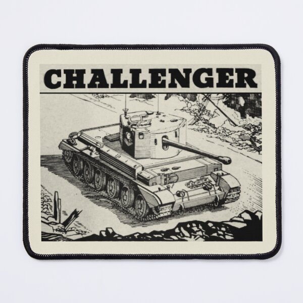 Item preview, Challenger A30 WWII British Tank Scene Art designed and sold by MilitaryMart.