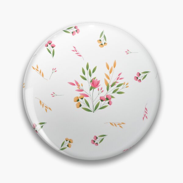 Item preview, Yellow Floral Pattern designed and sold by DesignbyAnnaM.