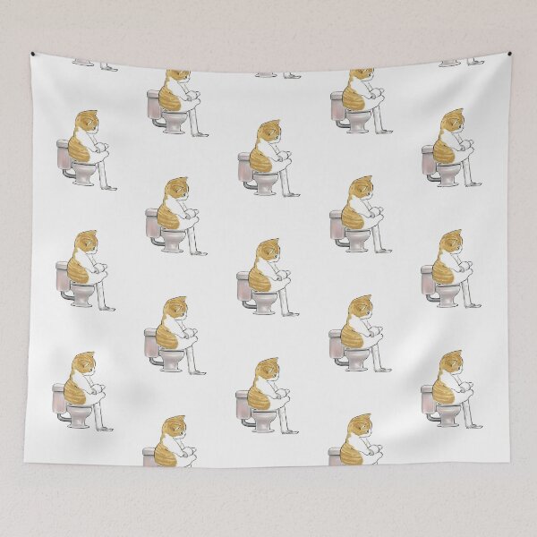 Item preview, Mofusand - Cat on Toliet designed and sold by penny555.