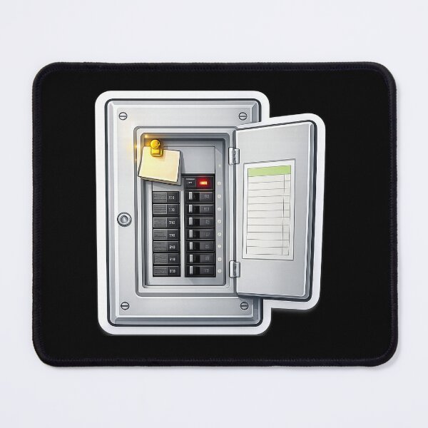 Item preview, Breaker Panel Sticker | Electrician Design designed and sold by Lifesaprint.