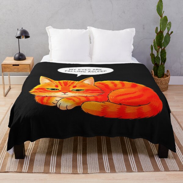 Item preview, Sleepy Ginger Cat | My Eyes Are Falling Asleep | RS Positive Series designed and sold by RS-Globalist-.